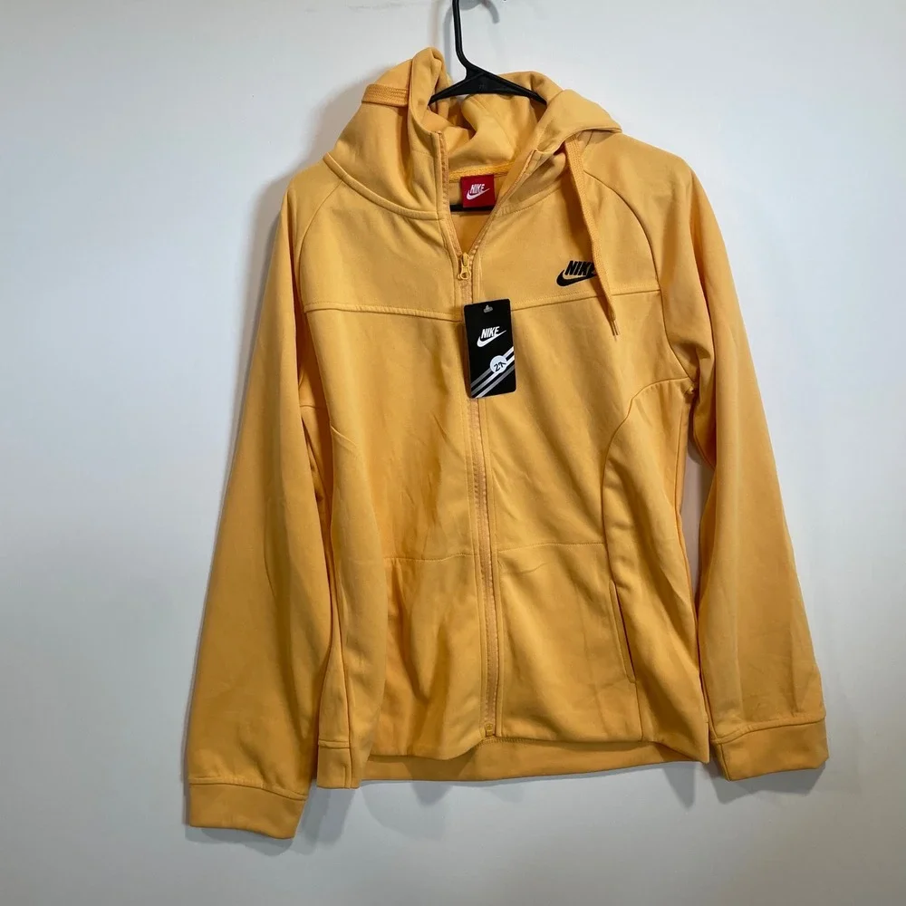 Nike Tech Fleece Tracksuit Set Mens XXL Yellow Full Zip‎ Hoodie Joggers 724402